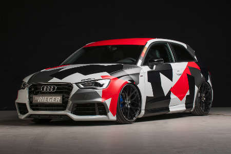 Camouflage-Style: Rieger Tuning pimpt Audi A3 8V