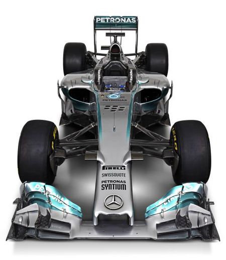 Mercedes W05 Formel 1 2014