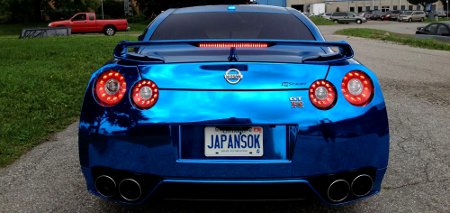 Nissan GT-R Blue Chrome by ReStyle It