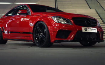 Mercedes C-Klasse Coupé PD Black Edition Widebody by Prior Design