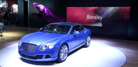 Bentley Continental GT Speed Convertible Detroit NAIAS 2013