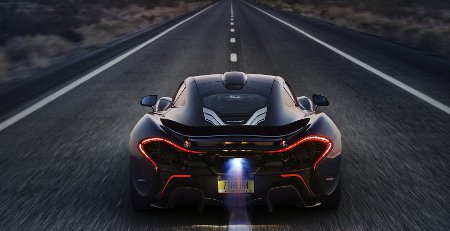 McLaren P1 Extremtest