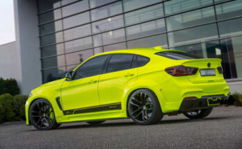 BMW X6M Neon Lumma Design